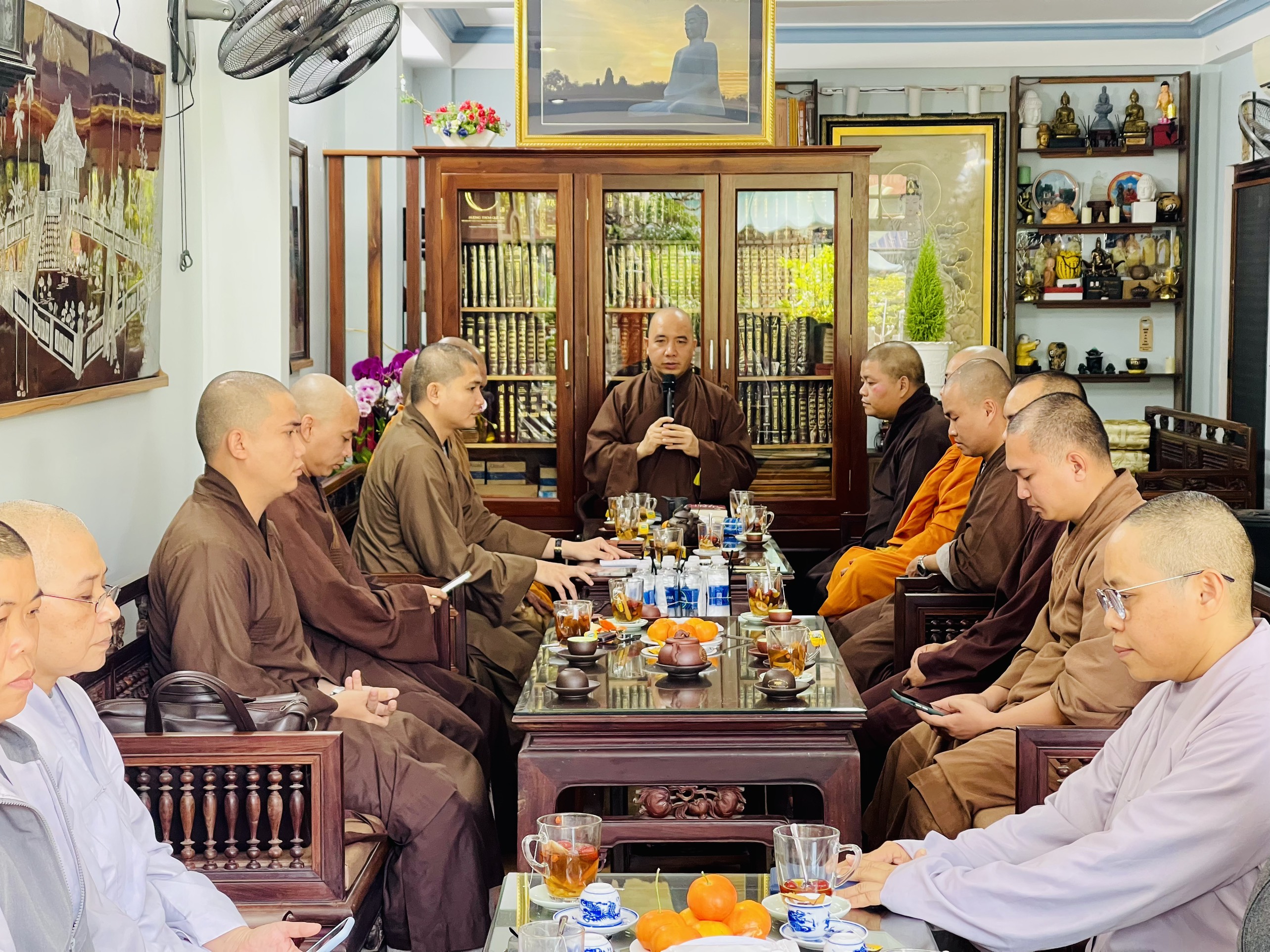 Ban Thông tin Truyền thông tỉnh tổng kết Phật sự năm 2023